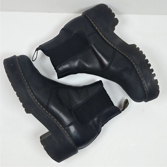Dr. Martens Black Ankle Boots - Picture 3 of 5